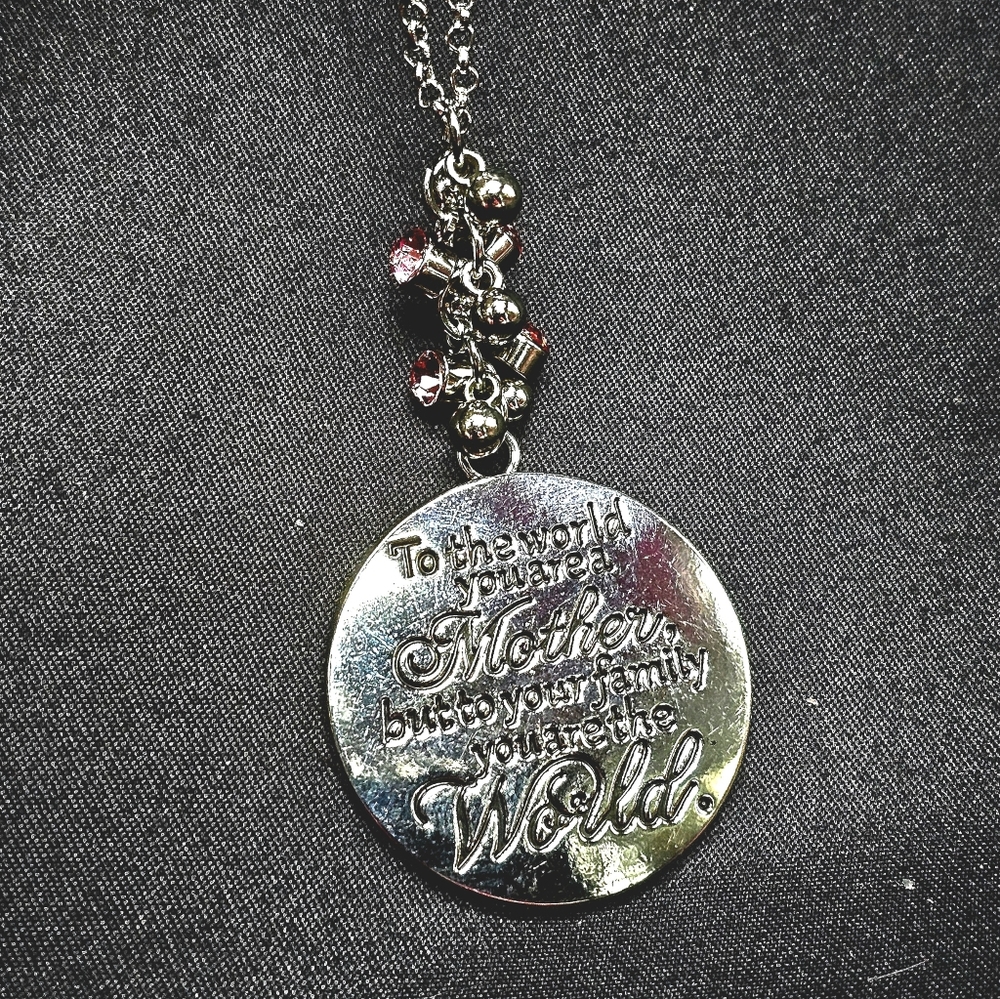 💓🌹'Maternal Blessing Pink Silver Necklace Matching Earrings Paparazzi🌹💓